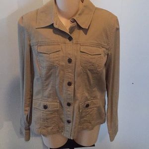 Jones Wear Studio tan blazer, size small